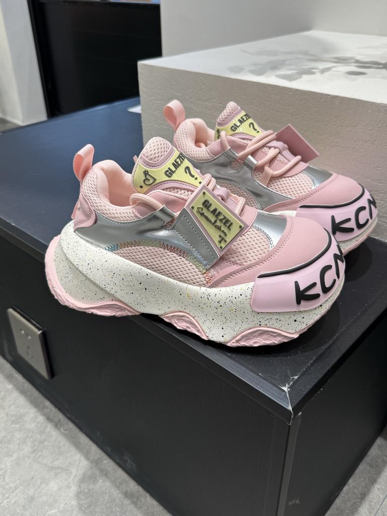 Spring and Autumn Dad Shoes Women's New Dirty Small Dirty Shoes Sneakers Muffin Platform Straps Women's Casual Running Shoes Speed