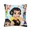 Kpop DDemons HHunters Zoey Pillowcase Printed Polyester Cushion Cover Decorative Pillow Case Cover Home Zipper 4545cm