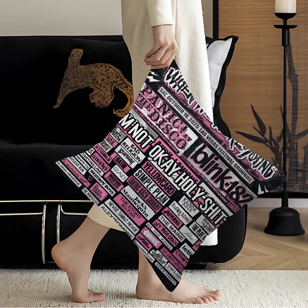 Weezer Music Band Pillow Cushion Cover Pillowcase Living Room Sofa Home Decor Customized