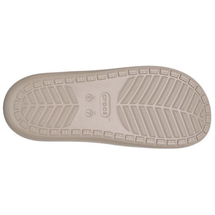 Crocs Classic Comfortable Slip-On Anti-Friction Slide Sandals Unisex Sandals Gray Brown 209403-214