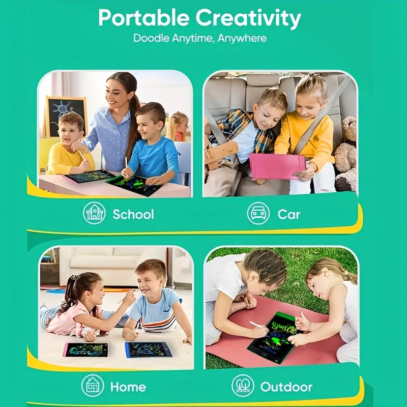 8.5 Inch LCD Writing Tablet Digital Drawing Tablet Handwriting Pads Portable Electronic Tablet Board for 3-8 Years Kids