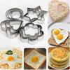 1 ensemble/12 pièces en acier inoxydable pour gâteau, biscuits, œufs, fondant, moule à sucre