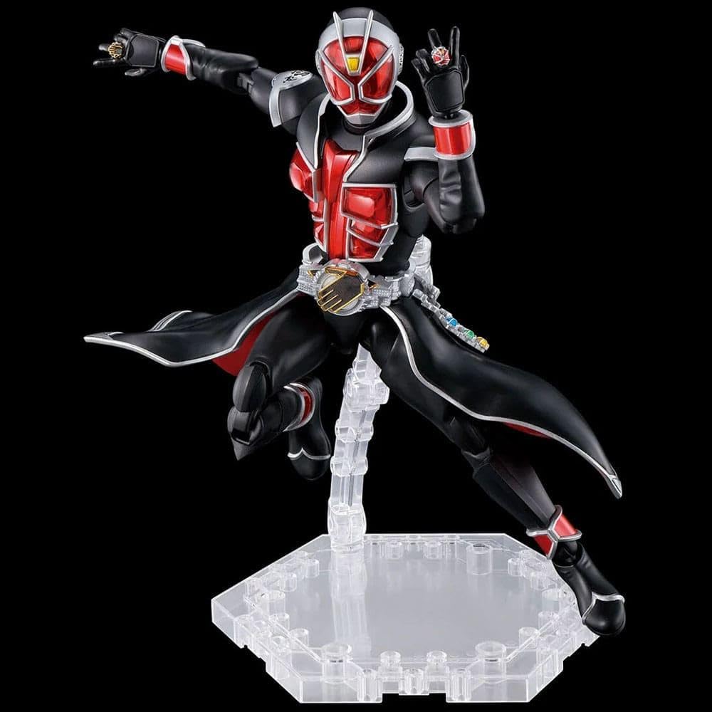 Figure-rise Standard Kamen Rider Wizard Flame Style Pre-Colored Plastic Model 2621758