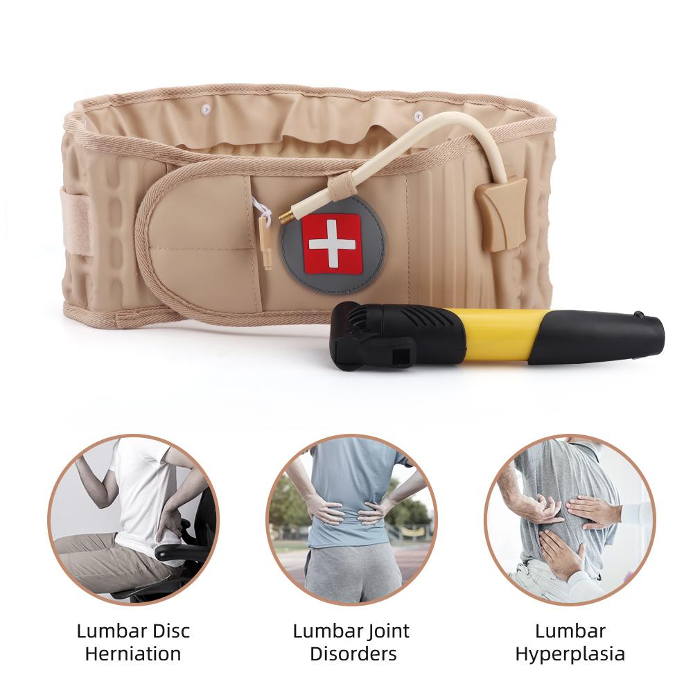 Durable And Safe Inflatable Waist Brace Waist Fixed Belt Muscle Strain Lumbar Disc Herniation Fixation Waist Protection Inflatable Belt