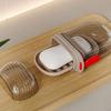 Soap Box Travel Portable Mini Soap Container Sealed Drainable Soap Box with Lid for Traveling