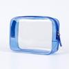 Geantă de depozitare pentru călătorie, pungi cosmetice din PVC impermeabile, huse transparente, capacitate mare, fermoar din plastic, geantă de spălare portabilă, pungă de machiaj