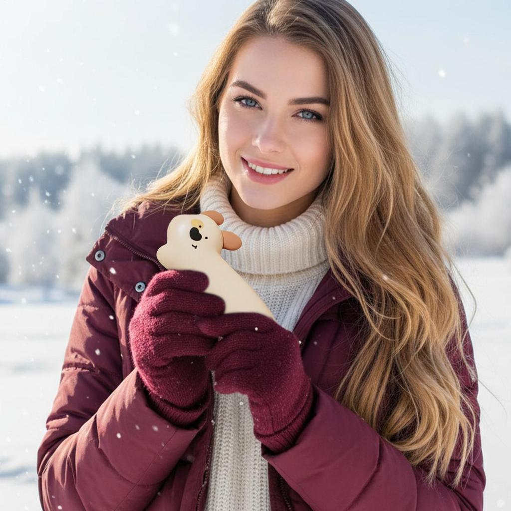 Rechargeable Hand Warmers 3-Level Double Sided Portable Pocket Heater Long Safe Heat Handwarmers For Commuting Home Dorm Office