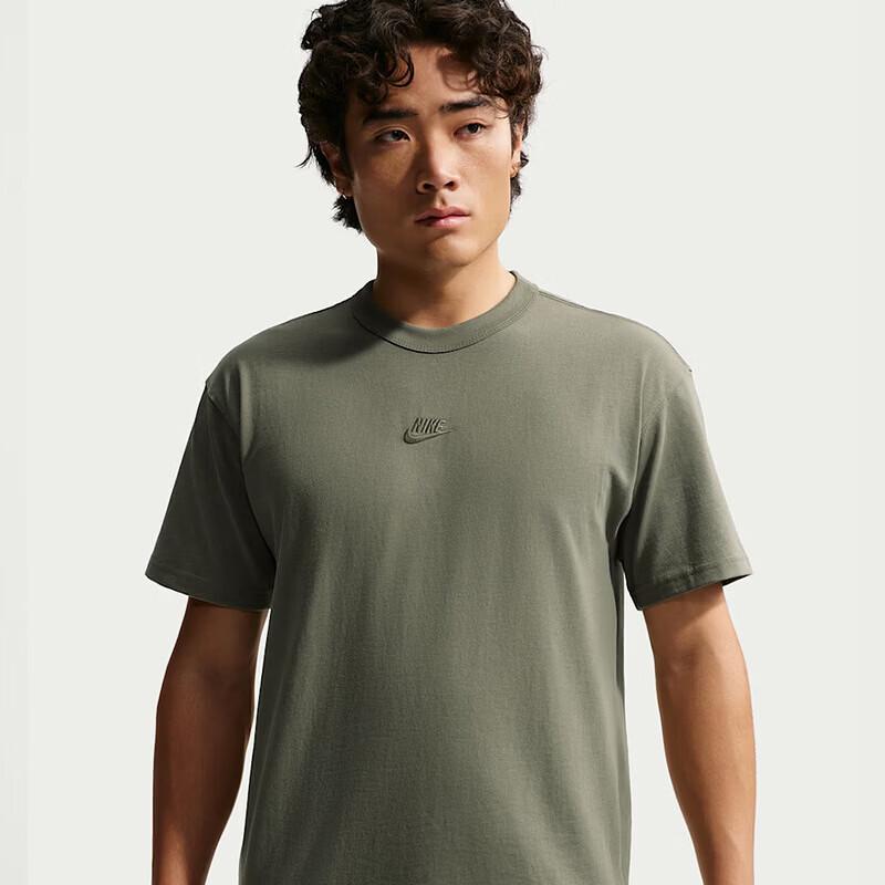 

Мужская зеленая футболка с коротким рукавом и круглым вырезом Nike IH1122-328 XXL