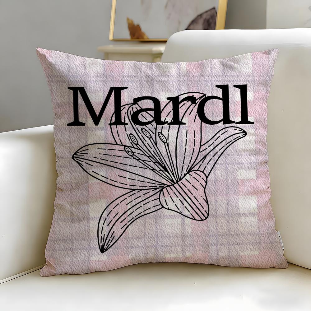 popular fashion brand Mardi Mercredi Cushion Cover Soft  EasyWash Pillow Case  Versatile for Couch Bed Travel and Office