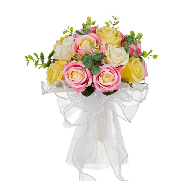 Artificial Flower Arrangements Artificial Flower Bouquets for Ceremony, Wedding Decorations, Table Centerpieces