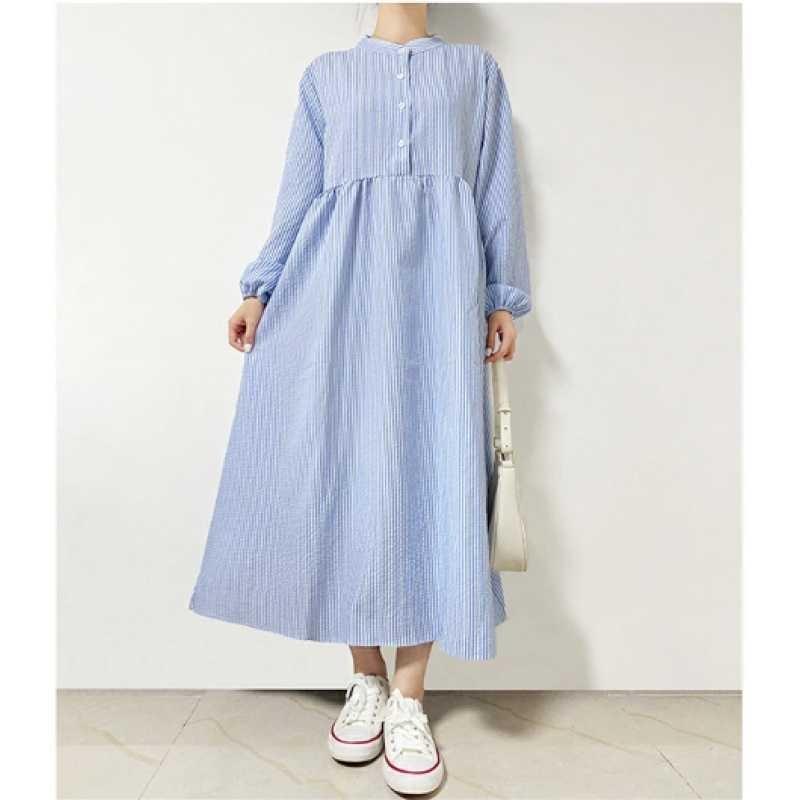 Women's Ruffled Hem Cotton Dress