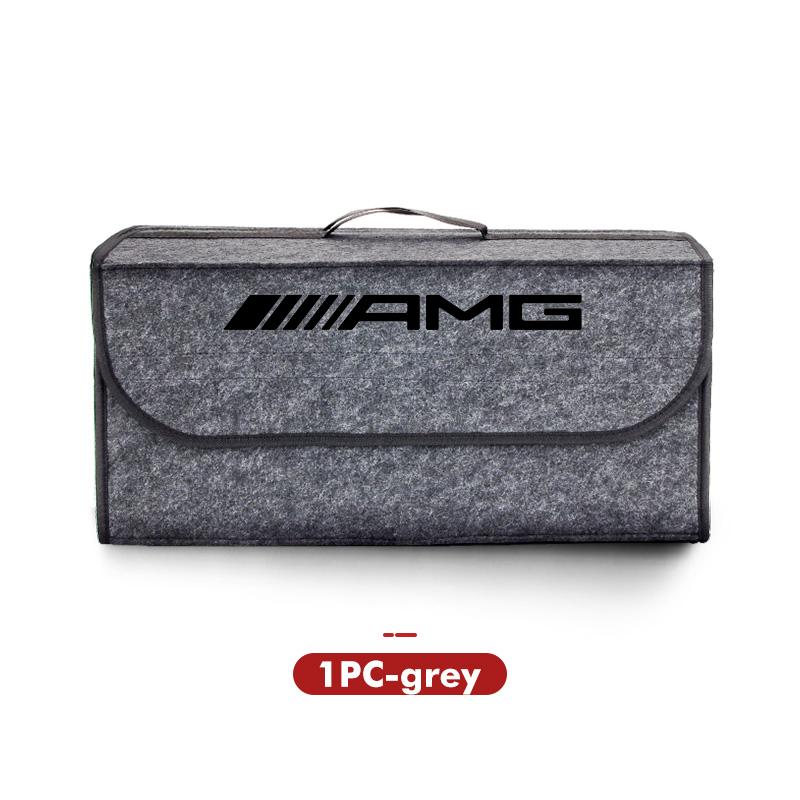 Car Trunk Storage Box Foldable Stowing Tidying Container Bag Accessories For AMG Mercedes Benz Exclusive C200 C260 C300 W202