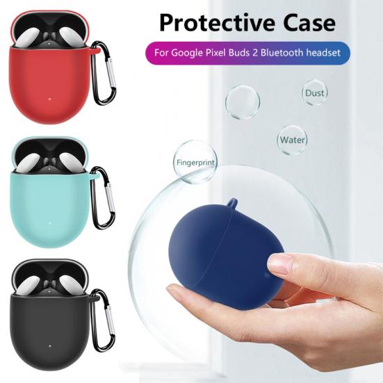 Shockproof Wireless Bluetooth-compatible Earphones Protective Case for Google Pixel Buds 2