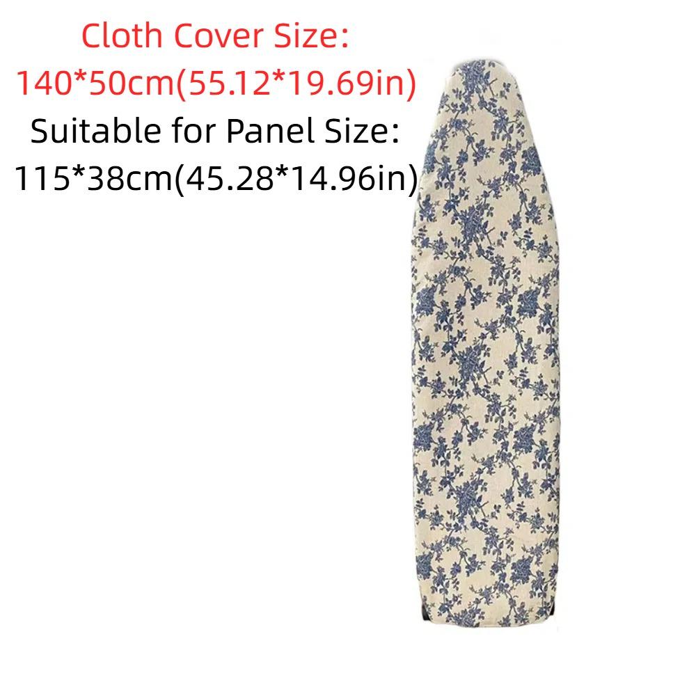 1pcs with Elastic Edge Ironing Board Cloth 140*50cm Ironing Board Cover Pad  For Ironing Table