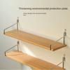 Wood Wall Storage Rack 30/40/50cm Wall Bookshelf Versatile Floating Shelf  Bathroom Room
