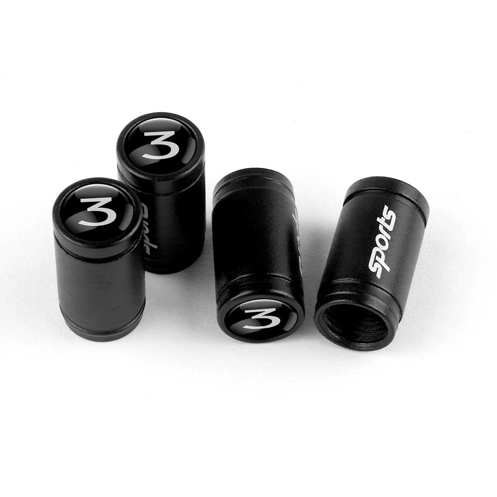 

4pcs/set Car Wheel Hub Valve Stem Cap valve caps For Tesla Model 3 Y S X Roadster Bonina Coil Motorcycle Auto Decor Accessories