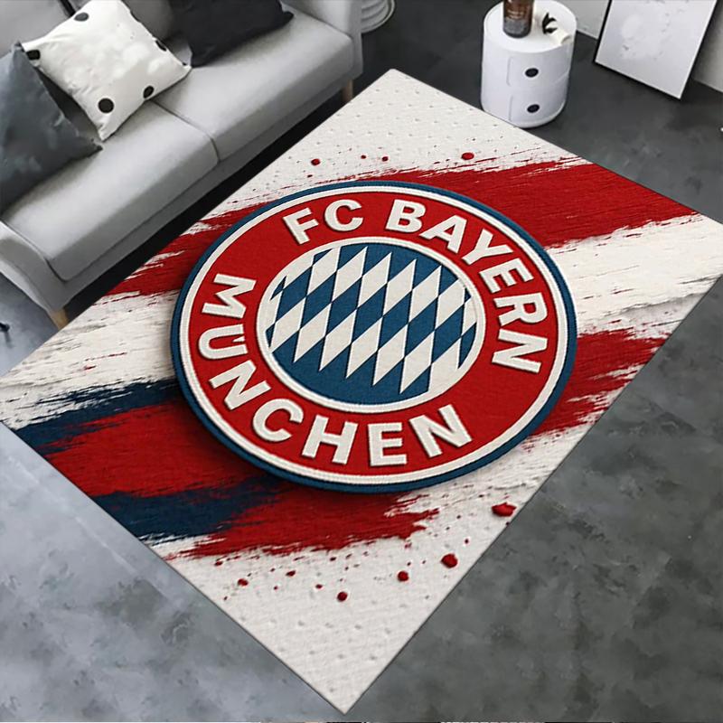 2025 New FC Bayern Munich Carpet Rug for Living Room Bedroom Home Sofa Decoration,Kids play Non-slip Floor Mat47