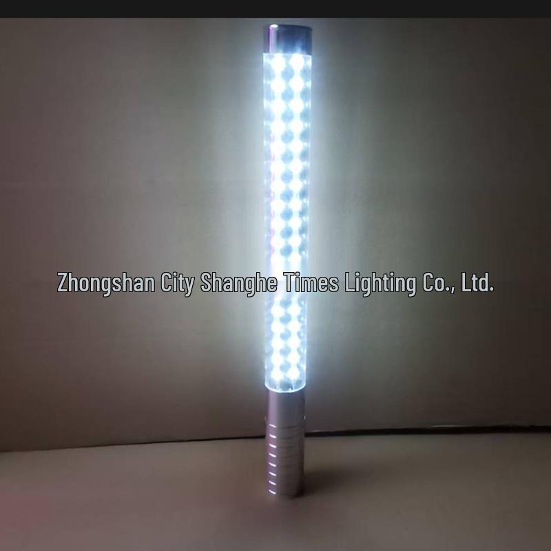 Rechargeable LED Strobe Stick, Handheld Flashing Bar for Party Atmosphere