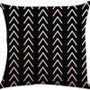 Linear Modern Simple Pillow Case Geometric Style Pillow Case Sofa Cushion Pillow Household Products