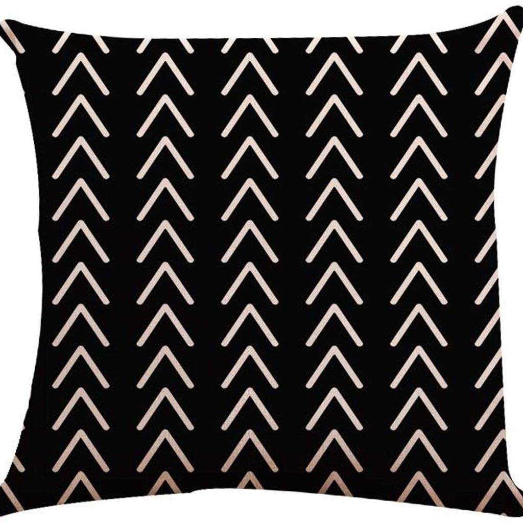 Linear Modern Simple Pillow Case Geometric Style Pillow Case Sofa Cushion Pillow Household Products