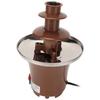Chocolate Fountain 45 Celsius  Heating 35W Portable Mini Chocolate Fondue Fountain for Home Gifts