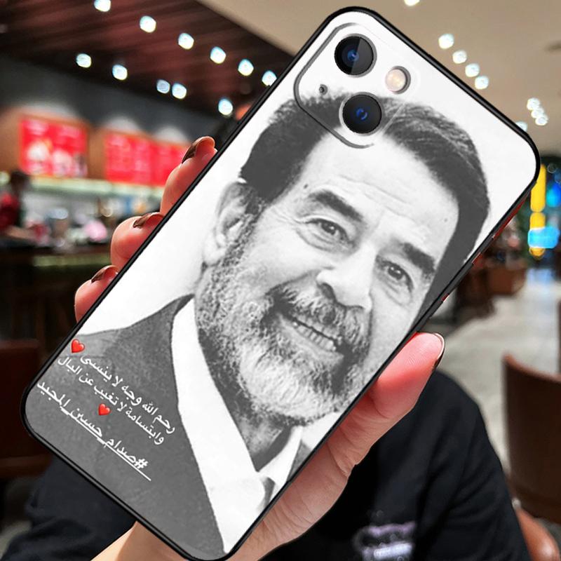 Etui Fashion Saddam Hussein Iraq Arabic Case For iPhone 11 14 Pro Max 12 Mini 13 Pro Max 6 7 8 Plus X XR XS Max SE 2020 Cover