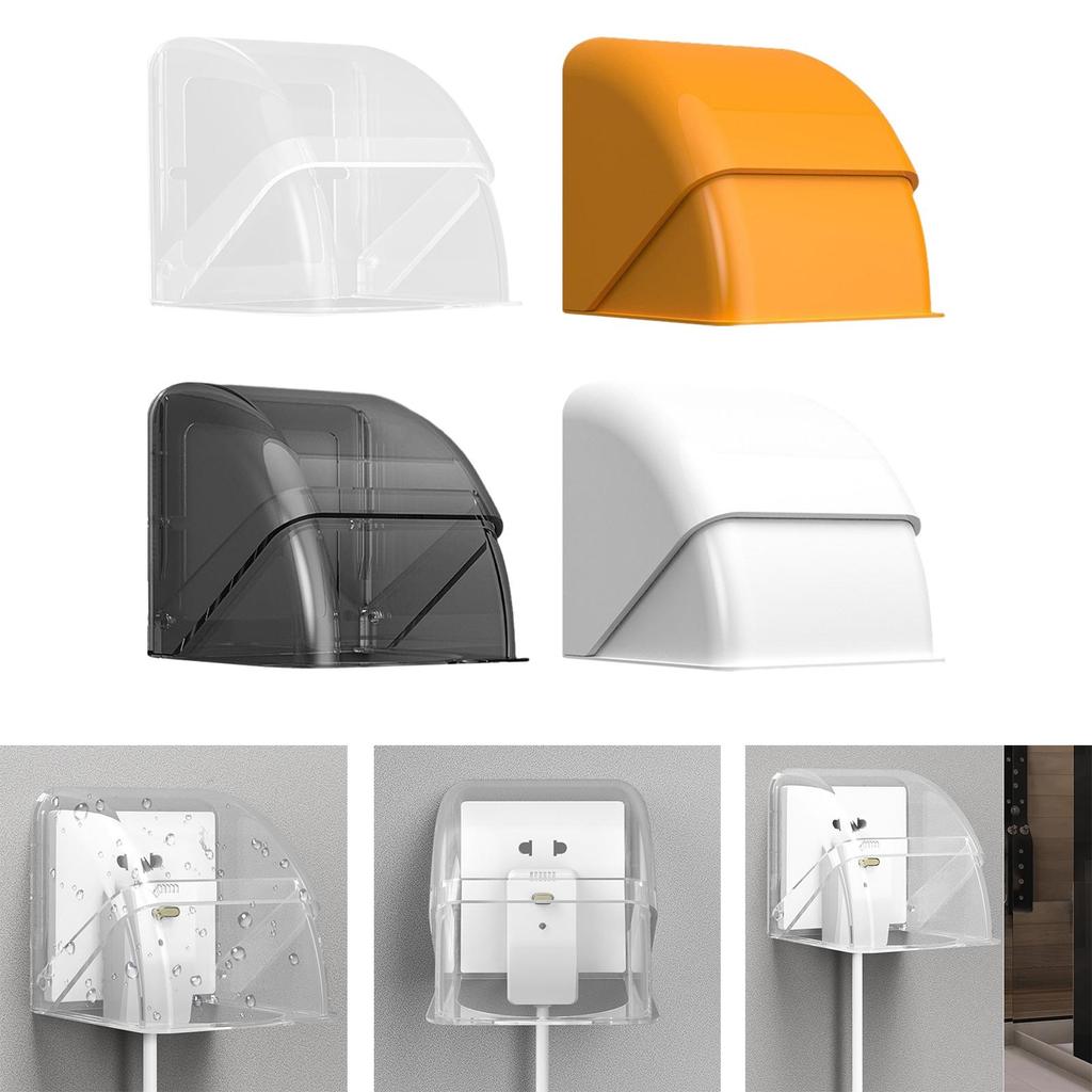 Bathroom Socket Box 86 Type Weatherproof Durable Office Traveling Switch