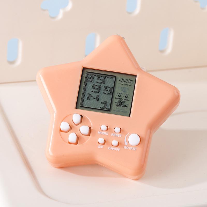 Russian Handheld Electronic Game Keychain: Classic Mini Toy