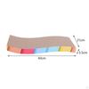 Cardboard Cat Scratcher, Furniture Protector, Wavy Scratching Couch for Cats to Play with While