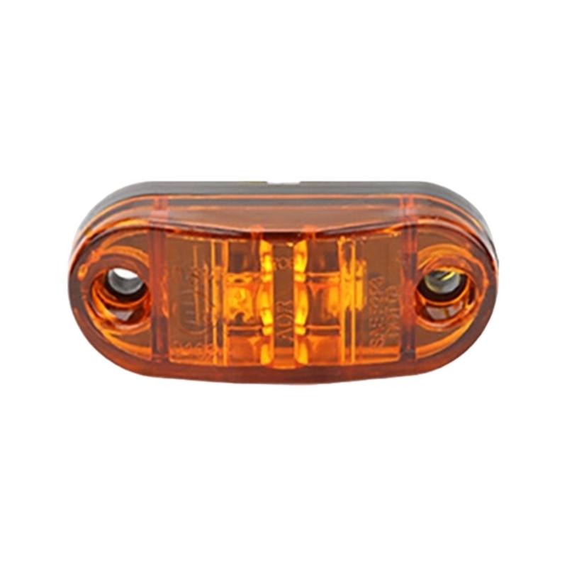 Universal Clearance Lamp LED Side Marker Light 24V Waterproof Automotive Warning Lights for Truck Trailer Car Bus