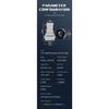Digital 22mm AC50-380V Volt 0-100A 0-99HZ Voltmeter Ammeter Current Hertz Voltage Meter LED Indicator Lamp Pilot Light
