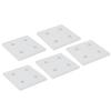 5Pcs 4?Hole Vertical Connecting Plate for Aluminium Extrusion Profile Joining Board8080