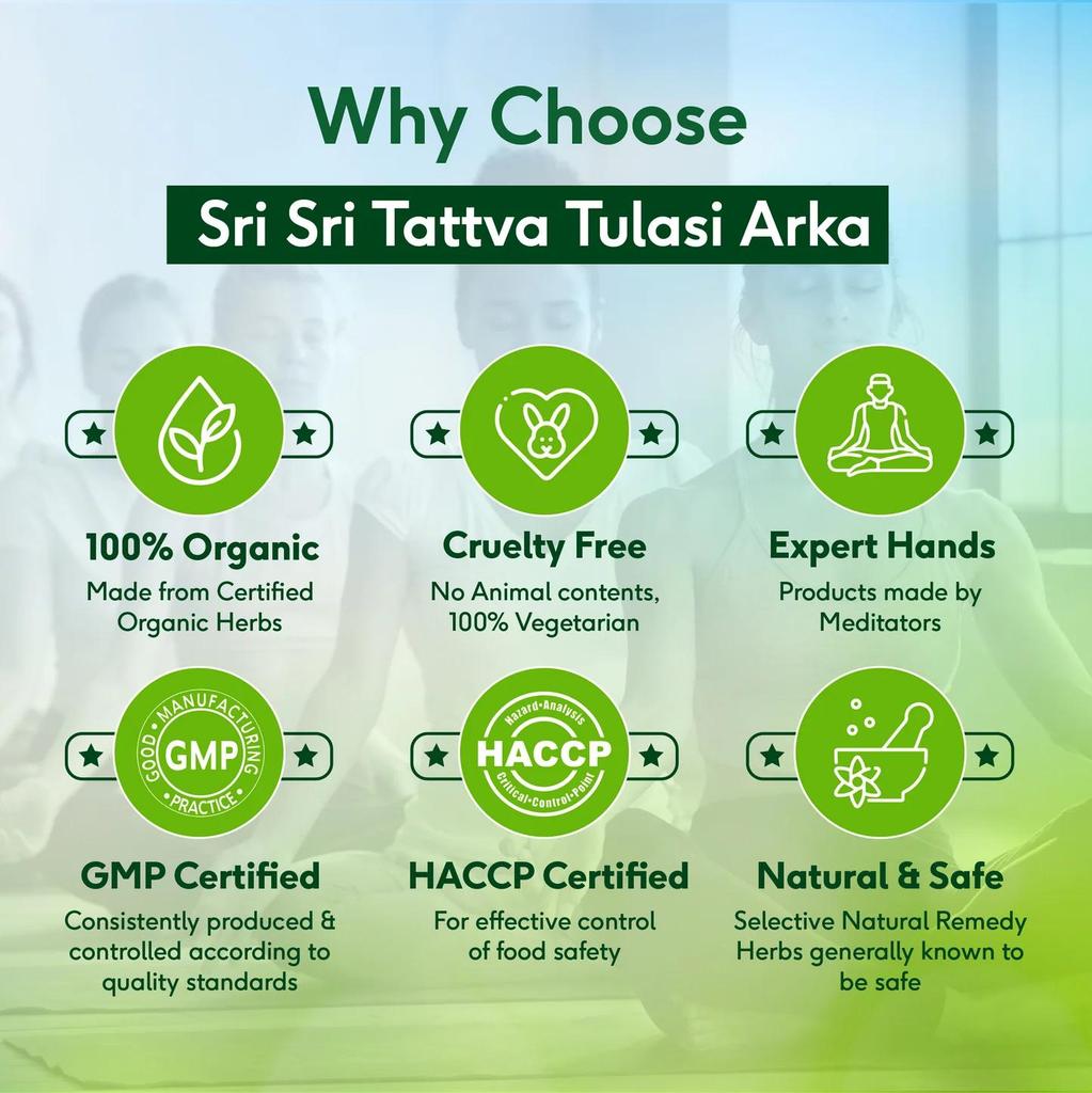Tulasi Arka - Ayurvedic Anti Viral Drop | Natural Immunity Booster for Adults | Strengthens Respiratory System | 30ml