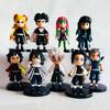 Demon Slayer Kimetsu No Yaiba Pvc Figure Set With Assembly For Anime Collectors And Cake Decor