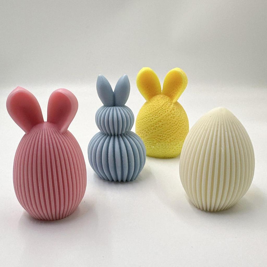 Osterhase Ei Form Aromatherapie Kerze Gips Silikonform Silikon Osterhase Ei Harz Gießform Handwerk Ornament