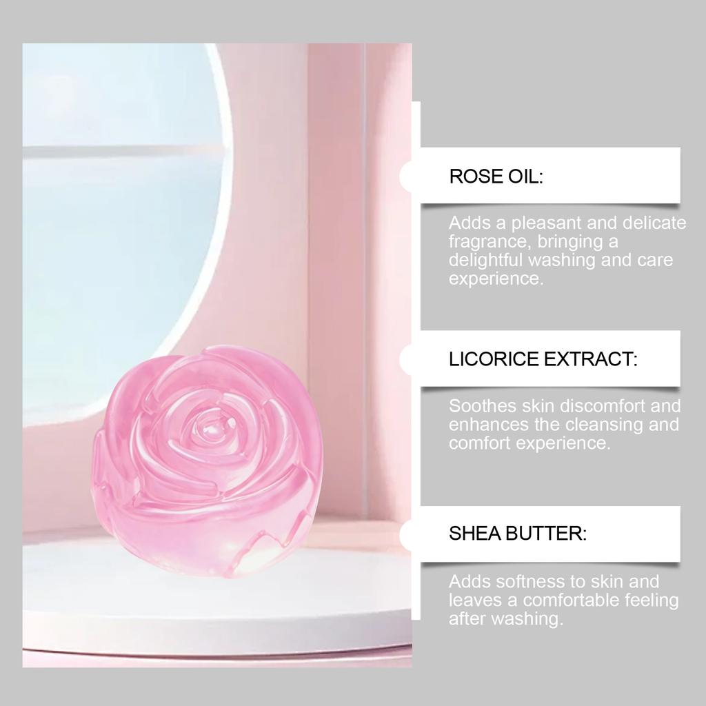 Rose Care Cleansing Soap Is A Gentle, Comfortable, Smooth And Refreshing Daily Soap For Cleansing The Body And Skin.