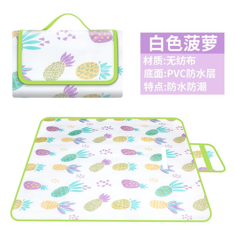 Non-woven picnic mat Outdoor picnic cloth Portable waterproof picnic outing tent floor mat Camping mat 150*100CM