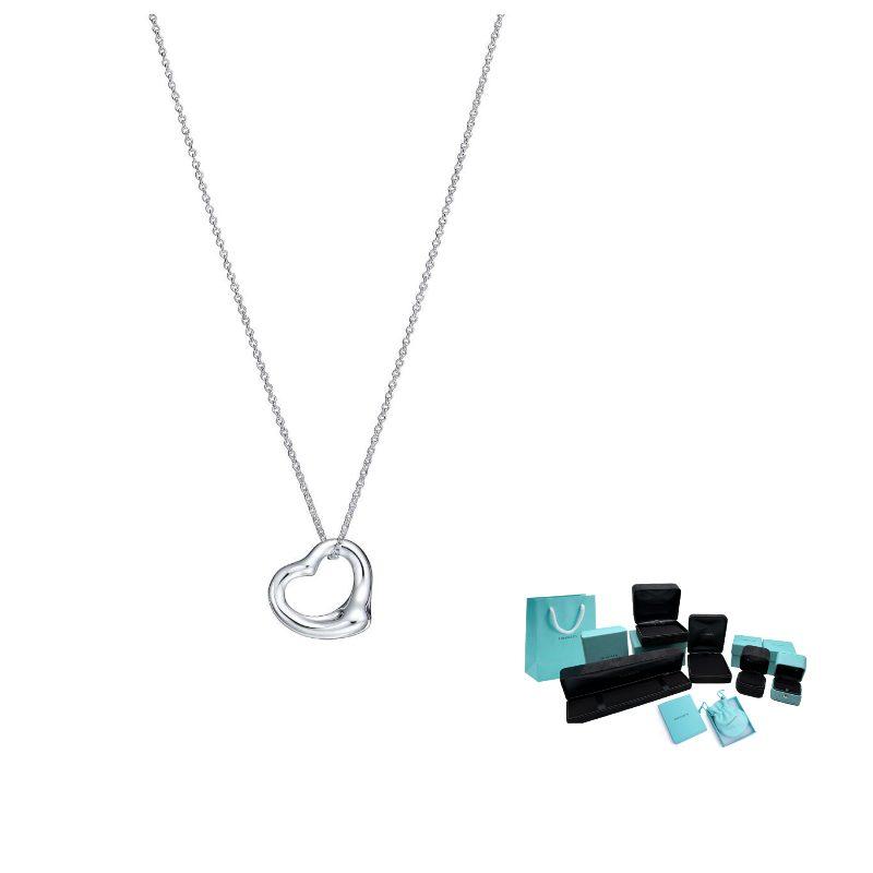 TIFFANY & CO . Elsa Peretti 925 Sterling Silver Necklaces Women's Silver 10660092