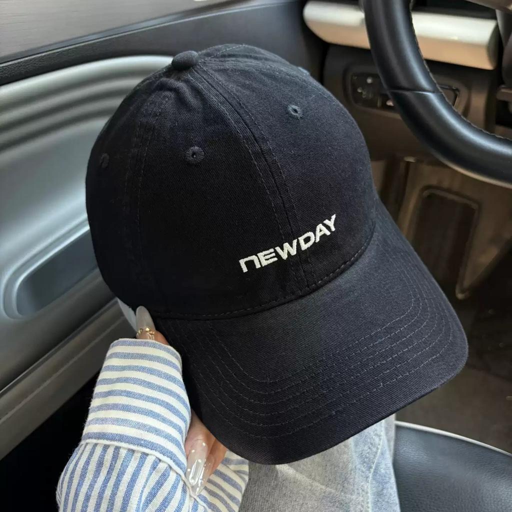 Fashion Hat Four Seasons Baseball Cap Korean Edition High Quality Hat Alphabet Versatile Bent Hat Street Men's and Women's Face Small Cap