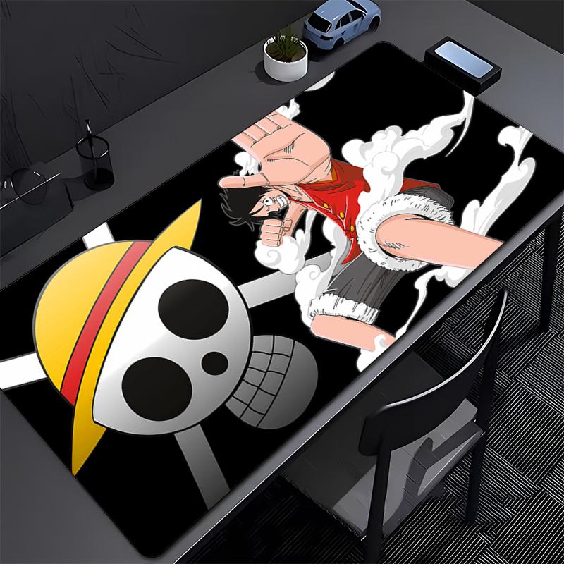 Mouse Pad Large ONE PIECE Luffy Anti-Slip Rubber Gaming MousePad Durable Desk Pad for Office and Gaming PC carpet Anime Mousepad