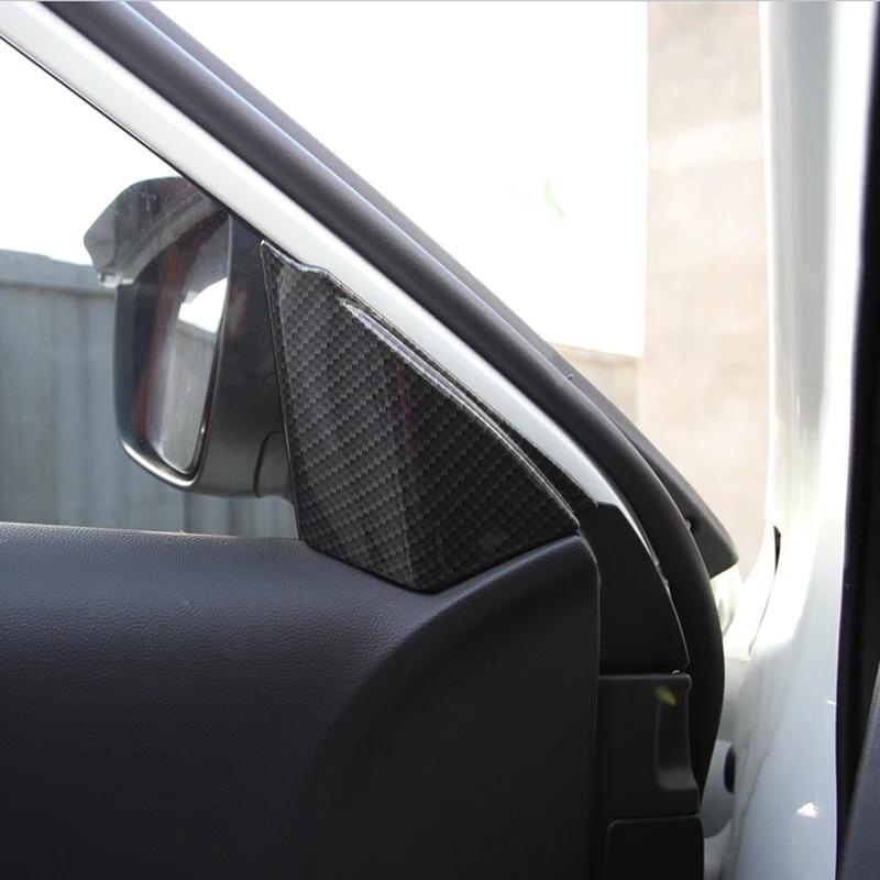 Automobile Door and Window Triangle Decoration Sticker for Renault Koleos Samsung QM6 2016-