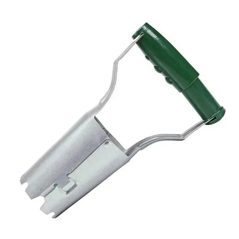 Stainless Steel Seeder Excavator Horticultural Wood Handle Hole Drilling Seedling Transplanting Flower Planting Seedling Planter