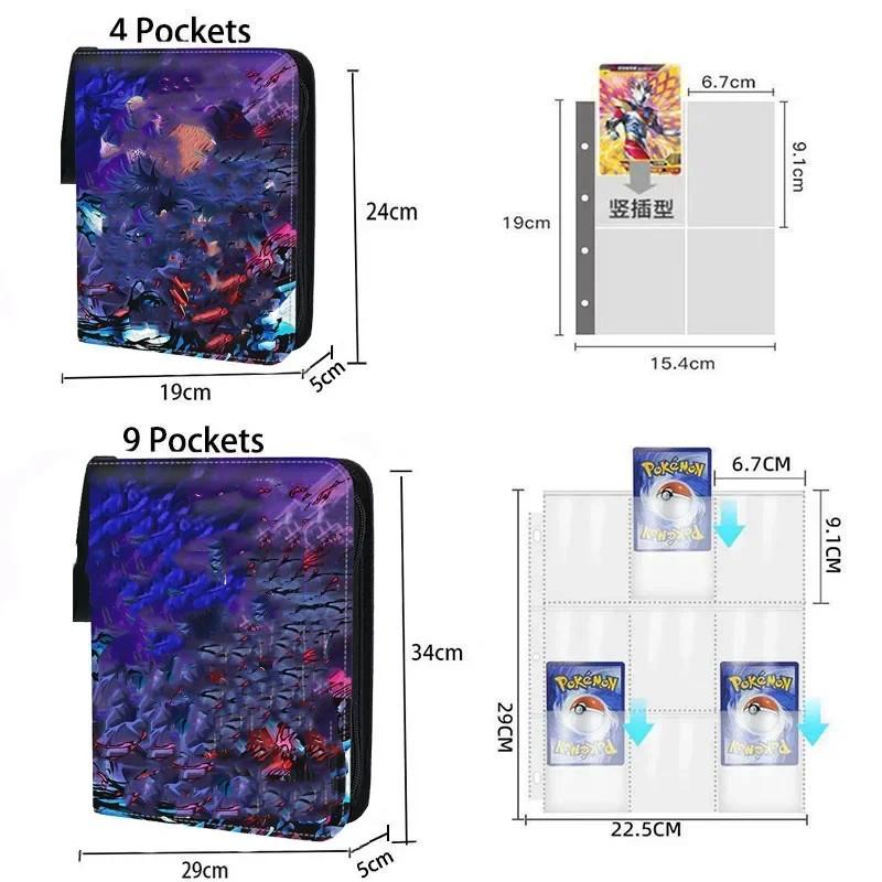 400900 Pcs Card Album Book Anime Genshin Impact Collection Card Zipper Game Cards Sunny Starscout Binder Holder Kids Gifts Toys