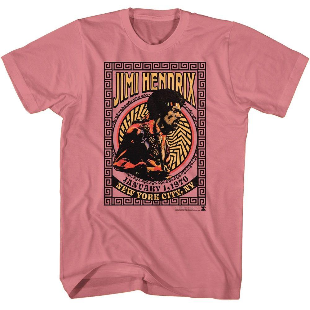 Jimi Hendrix Elaborate Frame Music Shirt L