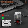 Mini Flashlight 900LM 12 Modes Light Torch  Rechargeable Waterproof Keychain with magnet Lantern Red UV light