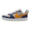 Nike Court Borough Low Recraft GS Bleu Nuit Écorce d'Orange Chaussures de Sport Enfant Bleu Clair-Bois d'Ore-Brun Blanc DV5456-126