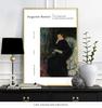 France Pierre-Auguste Renoir Canvas Painting, Auguste Renoir Impressionism Exhibition Museum Poster, Vintage Oil Paint Home Decor No Frame