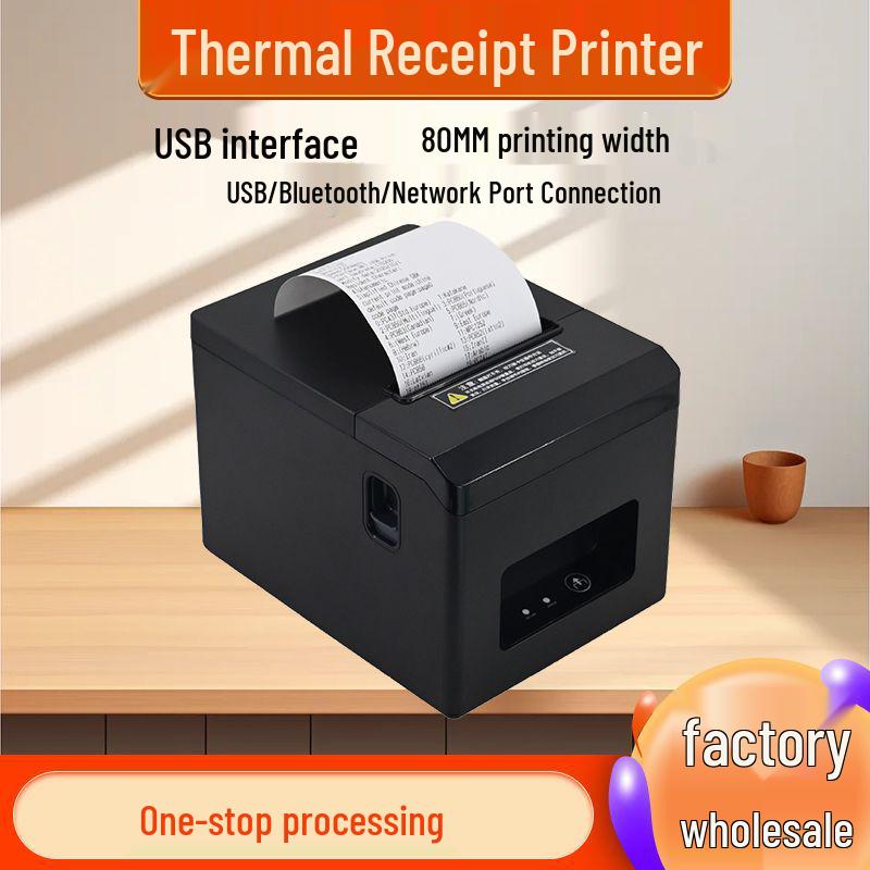 80mm Bluetooth Thermal Receipt & Courier Printer USB [Chinese Standard Power]