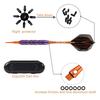 1 Set Professionelles Softtip-Dartset 20g Soft Elektronische Darts Nadelset mit Tragetasche für Indoor-Dartscheibenspiel