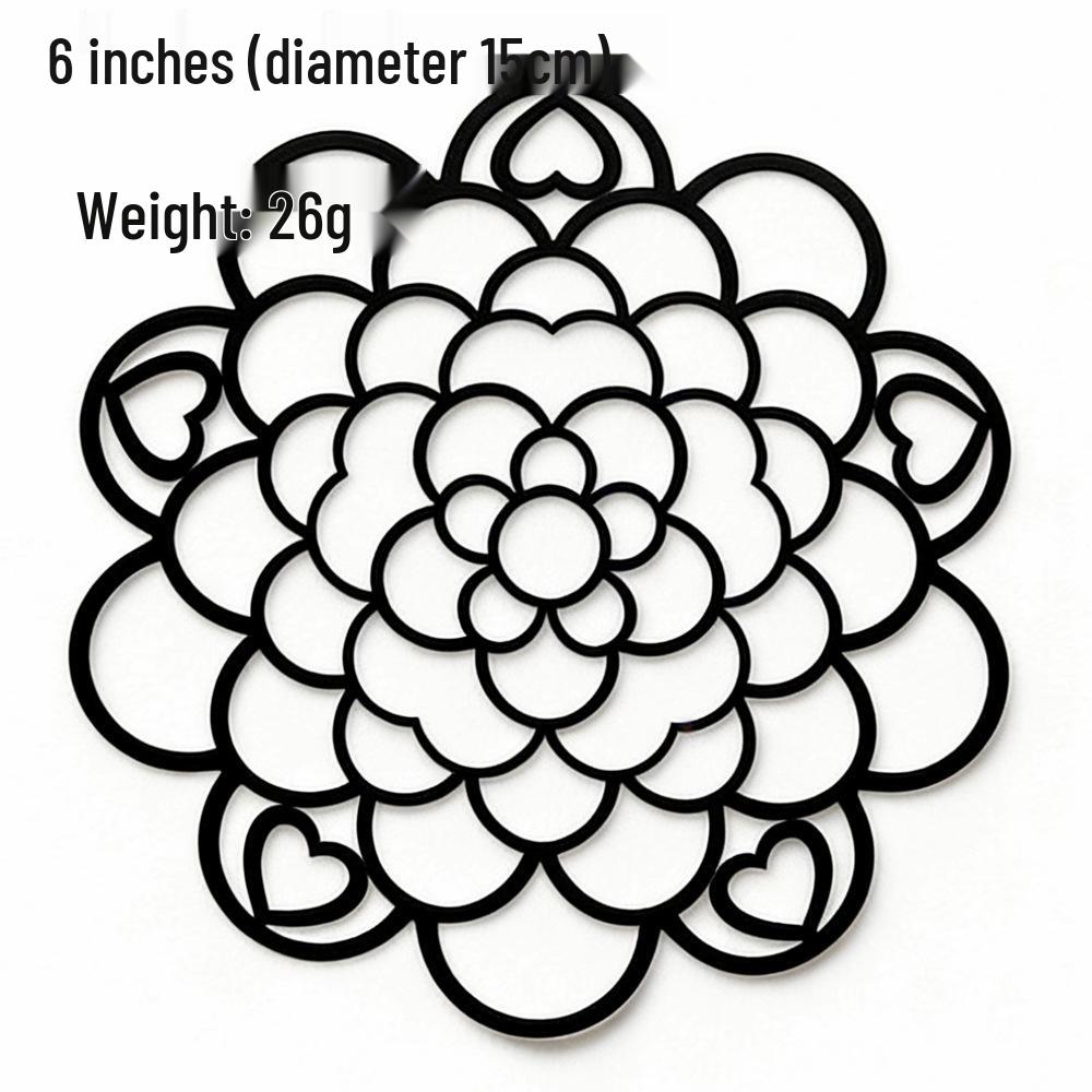 Foldable Metal Laser-Cut Floral Arrangement Grid – Trending Flower Arranging Aid